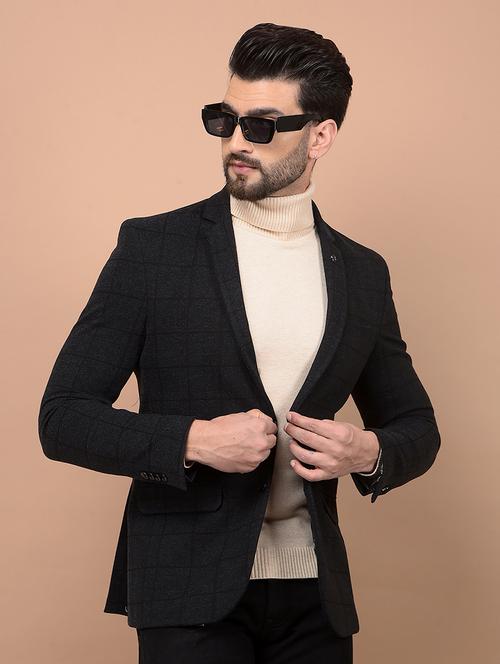 men single breasted formal blazer - 21716491 - Standard Image - 0