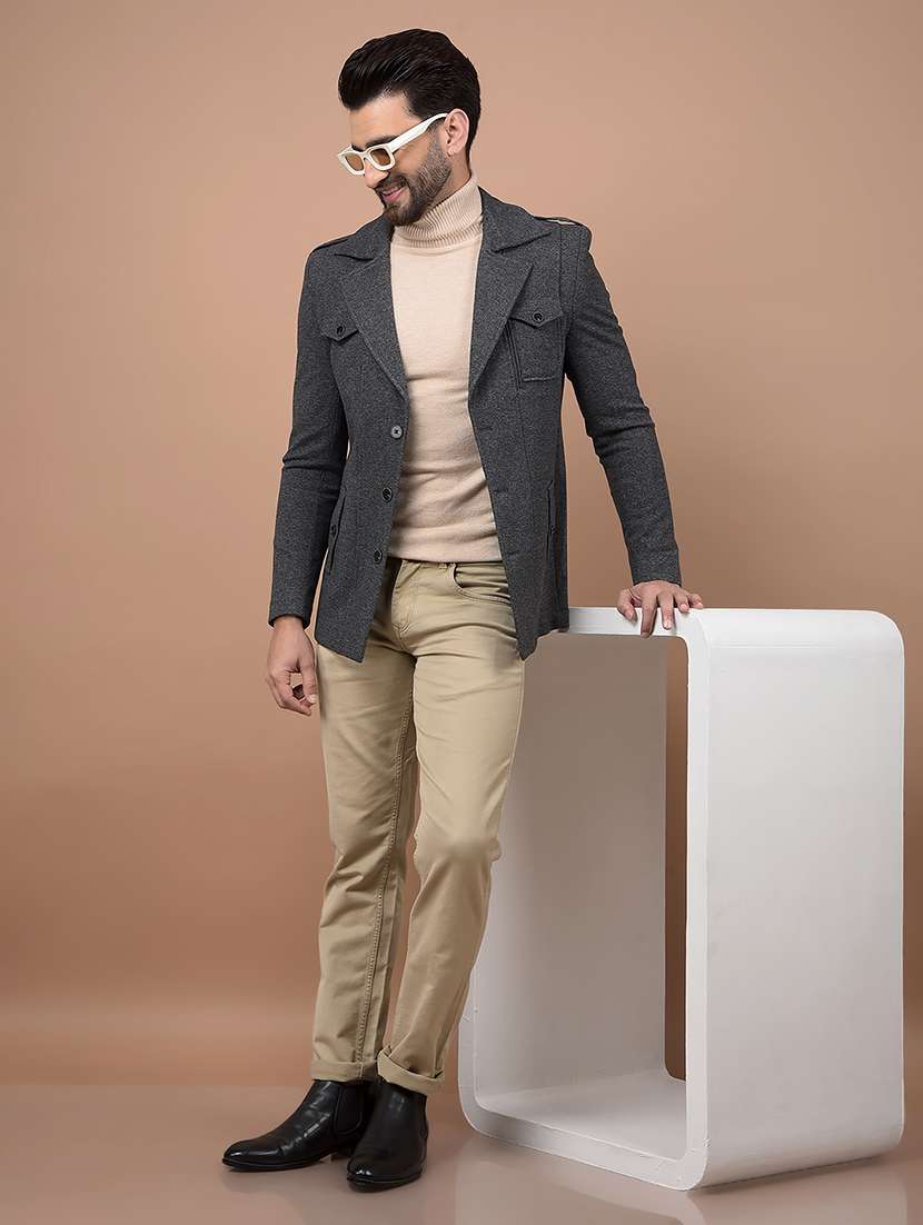 men single breasted formal blazer - 21716494 -  Standard Image - 5