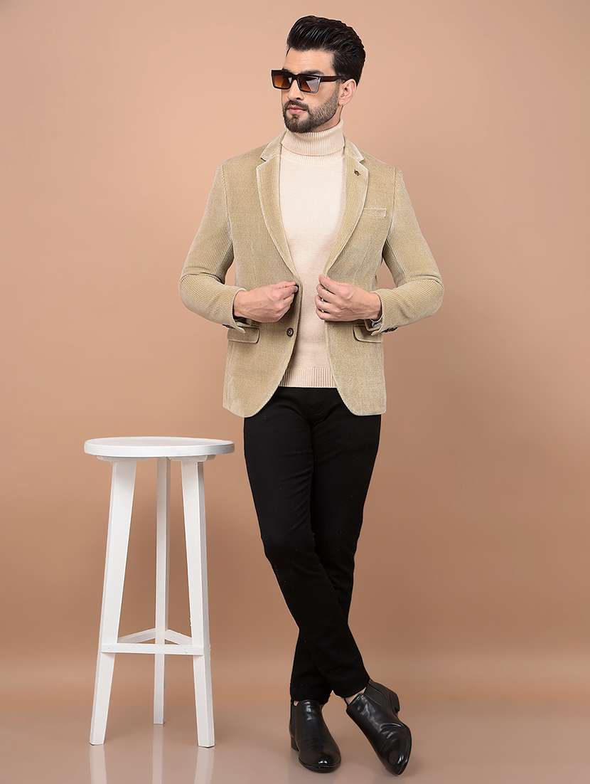 Men Single Breasted Formal Blazer - 21716497 -  Standard Image - 5