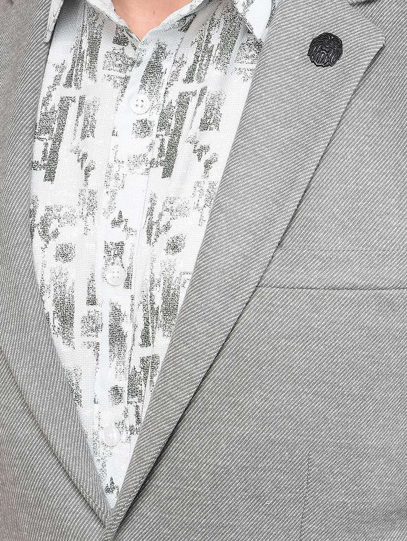 men single breasted formal blazer - 21716500 -  Standard Image - 5