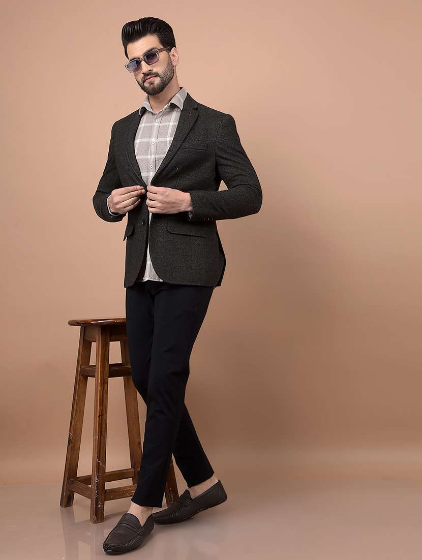 men single breasted formal blazer - 21716502 -  Standard Image - 3