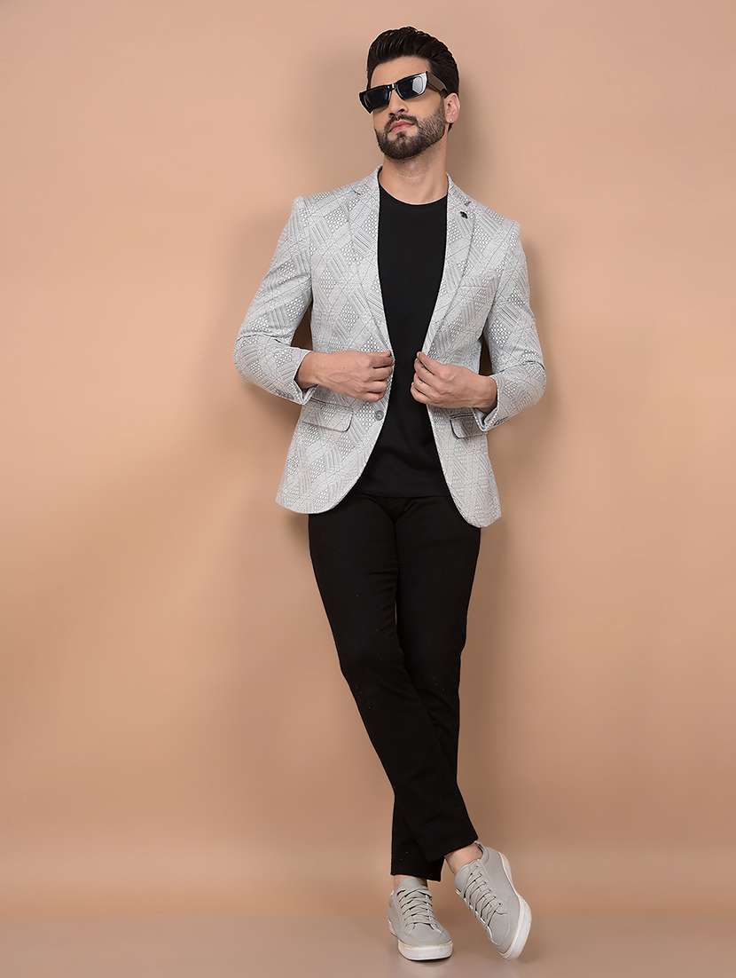 men single breasted formal blazer - 21716503 -  Standard Image - 3