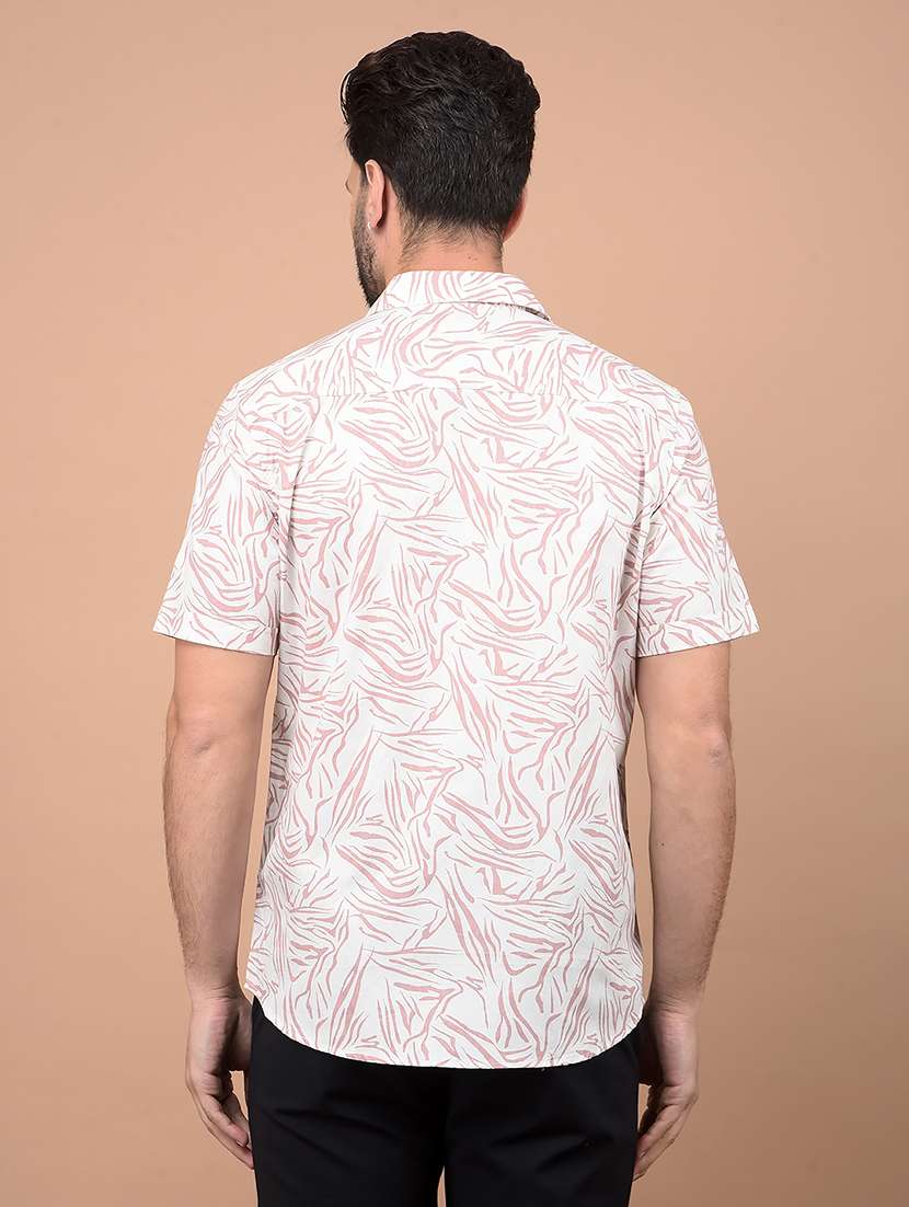 Men Short Sleeves Printed Casual Shirt - 21716535 -  Standard Image - 3