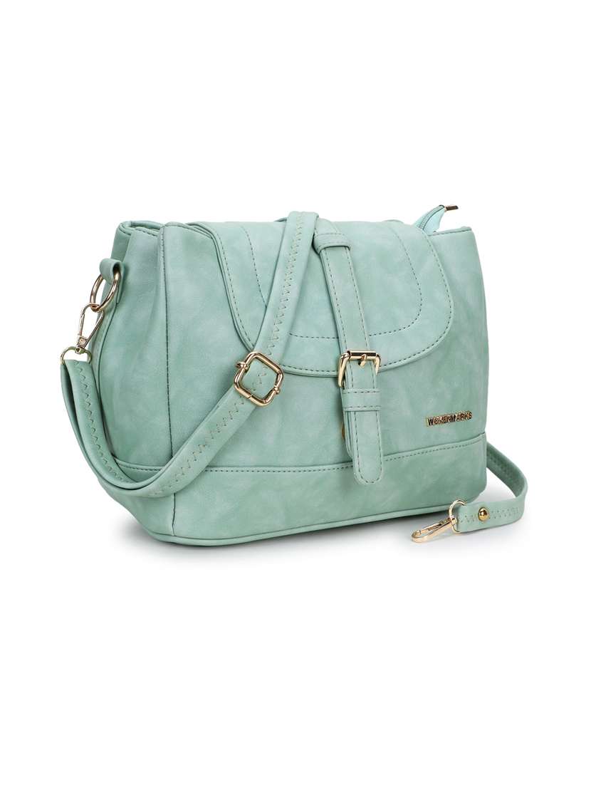 women solid sling bag - 21716905 - Standard Image - 3