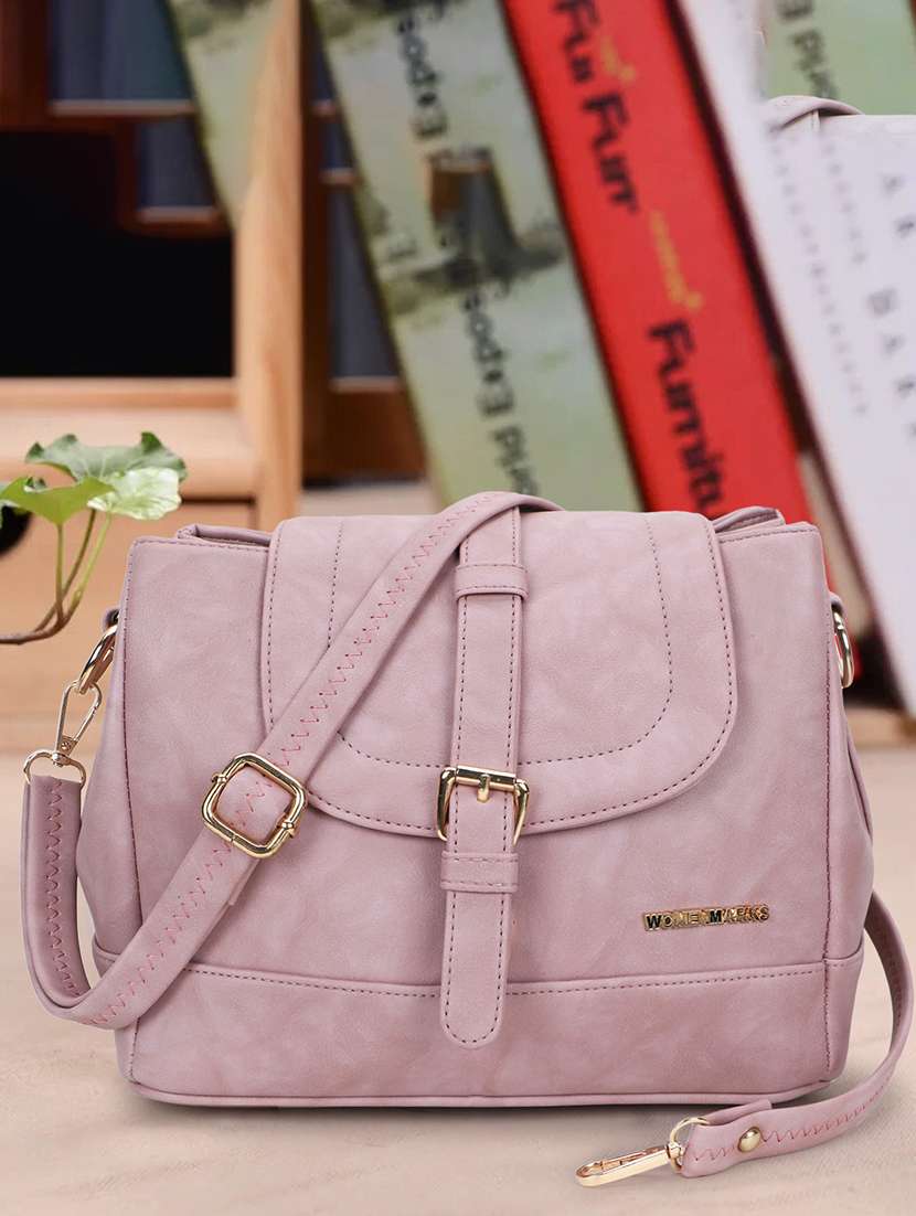 women textured sling bag - 21716915 - Zoom Image - 0