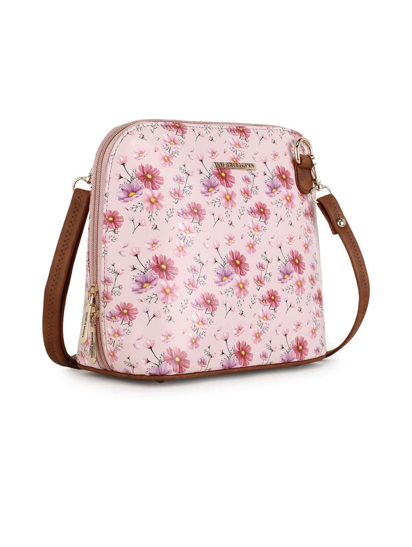 women floral printed sling bag - 21717028 - Standard Image - 3