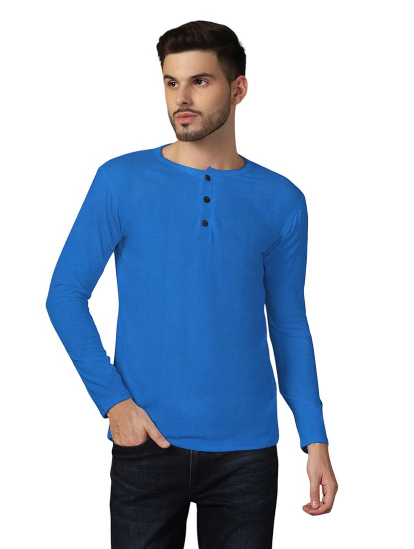 men long sleeves plain t-shirt - 21717647 - Zoom Image - 0