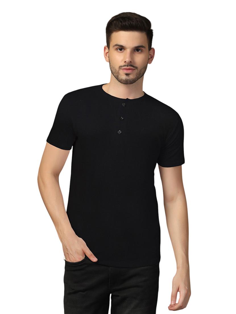 men short sleeves plain t-shirt - 21717655 -  Zoom Image - 0