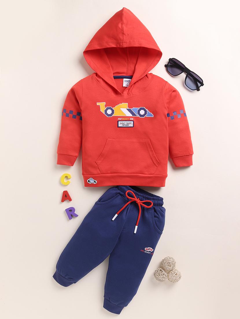 kids printed long sleeves co-ord set - 21717721 -  Zoom Image - 0