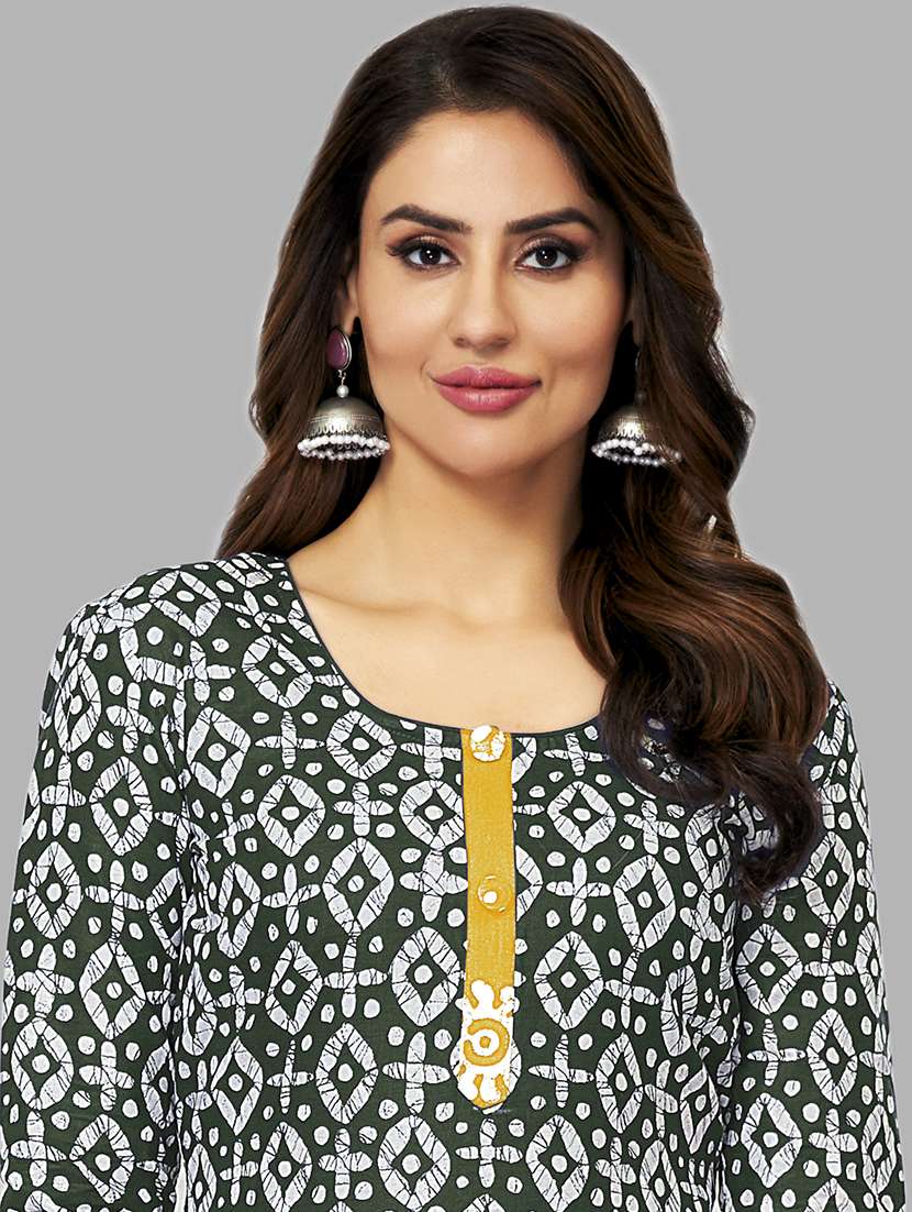 women printed 3-piece unstitched dress material - 21717824 -  Standard Image - 3