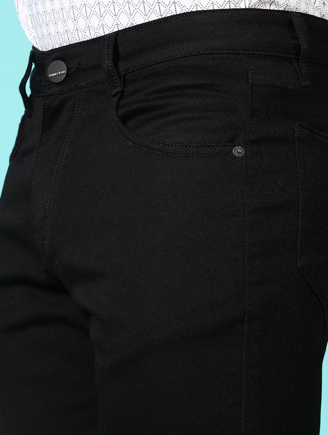men solid mid rise denim jeans - 21718030 - Standard Image - 5