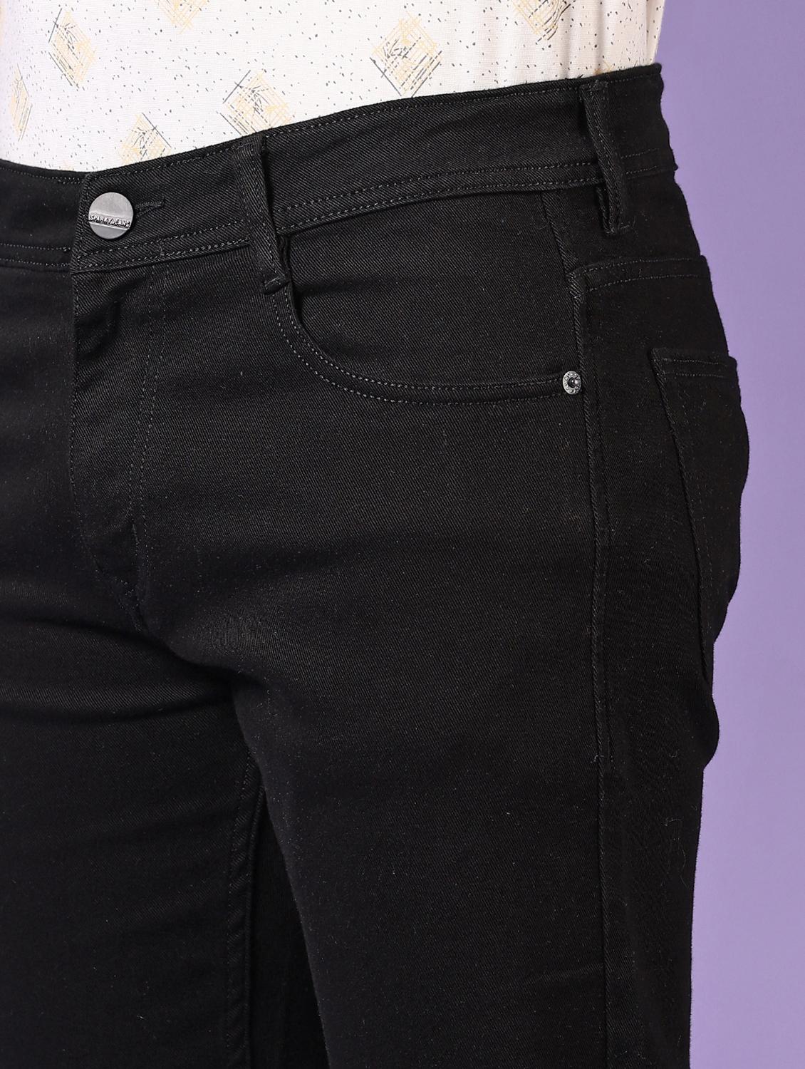 men solid mid rise denim jeans - 21718041 - Standard Image - 5