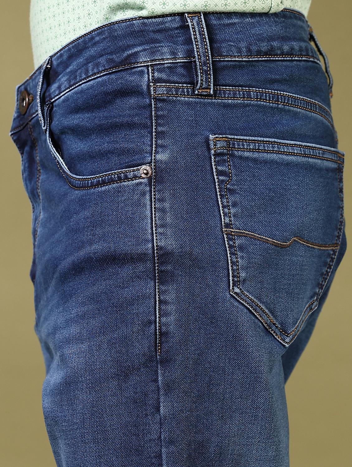 men washed mid rise jeans - 21718078 - Standard Image - 5