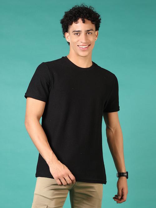 men solid short sleeve t-shirt - 21718131 -  Standard Image - 0