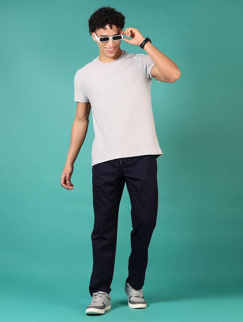 men solid short sleeve t-shirt - 21718133 -  Standard Image - 3