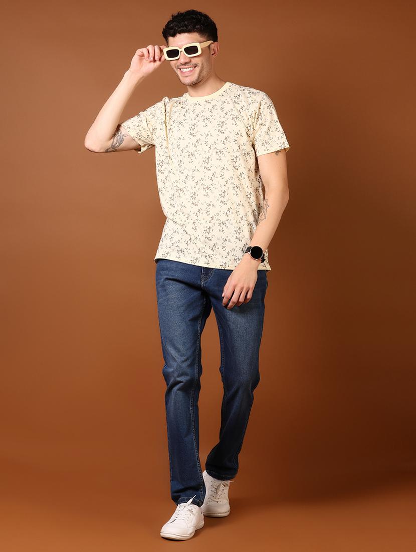 men printed short sleeve t-shirt - 21718150 - Standard Image - 3
