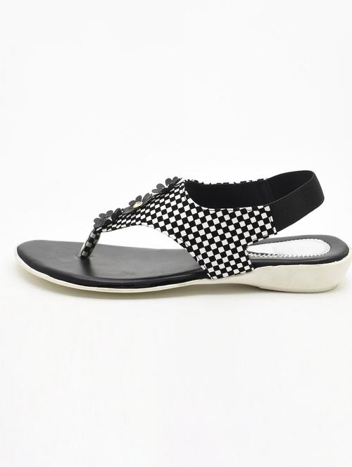 women t-strap flat sandal - 21718198 - Standard Image - 0