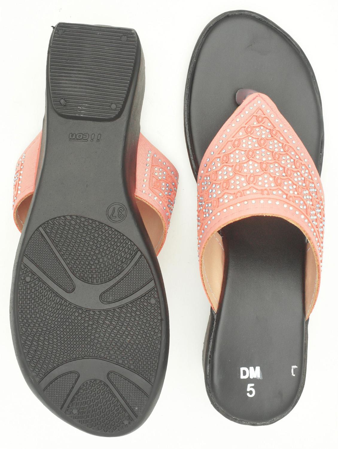 women embellished slip on sandal - 21718263 - Standard Image - 3