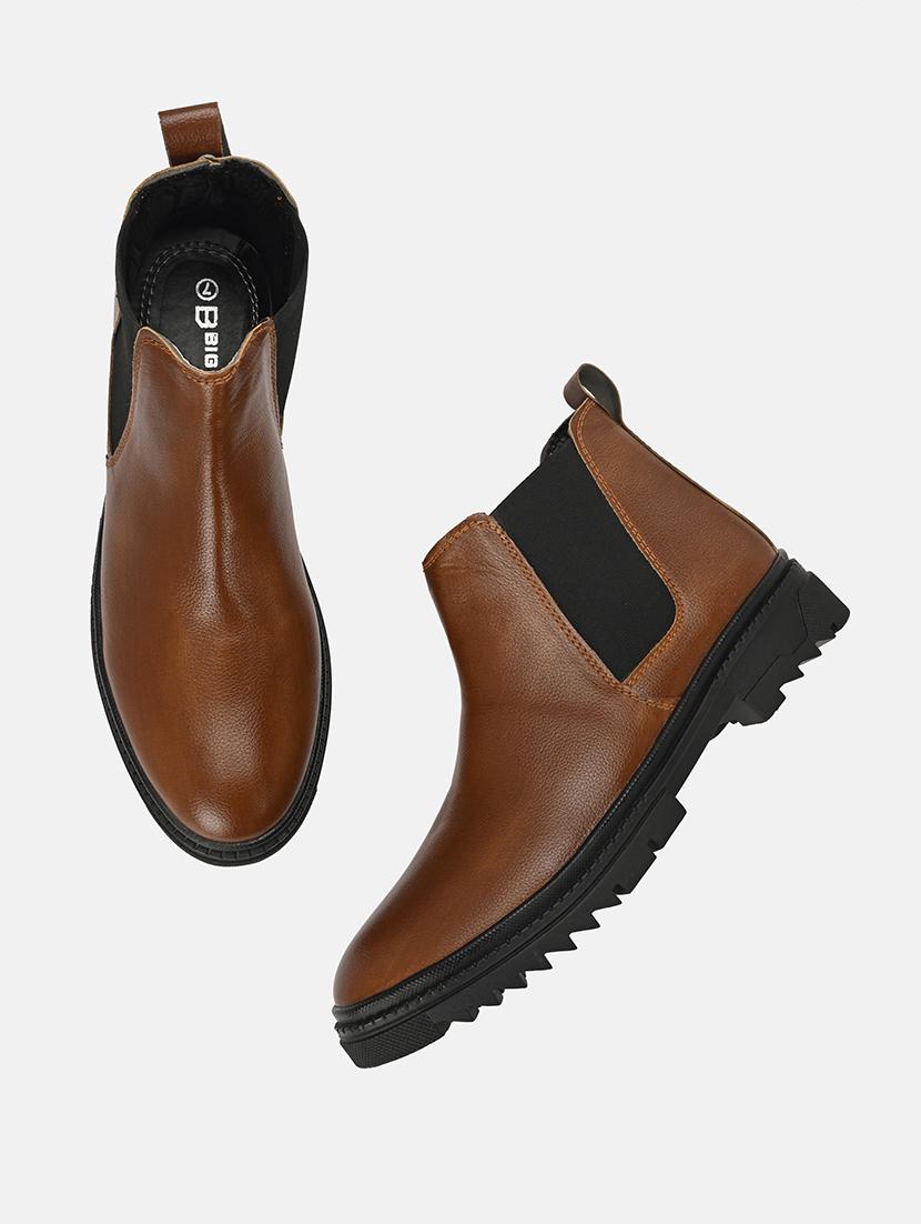 men brown low ankle boot - 21720608 - Standard Image - 3