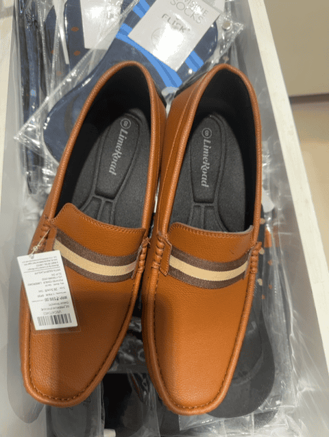 tan pu (polyurethane) shoes - 21721040 -  Standard Image - 0