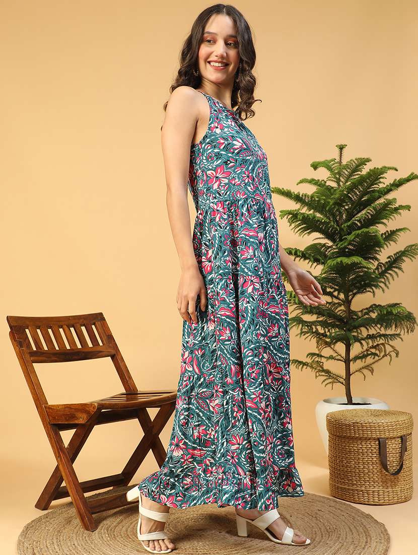 women printed fit & flare dress - 21721179 -  Standard Image - 3