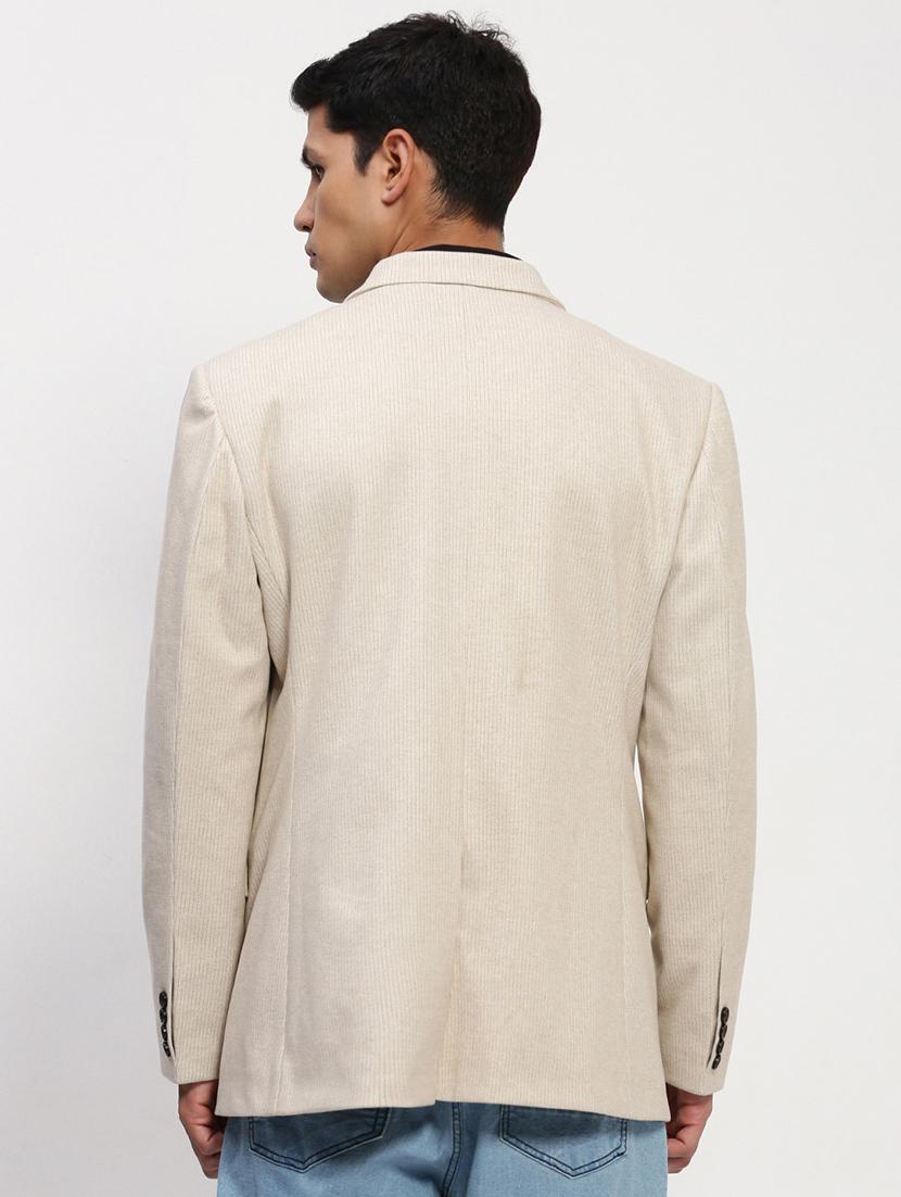 men's solid single-breasted blazer - 21721436 - Standard Image - 3