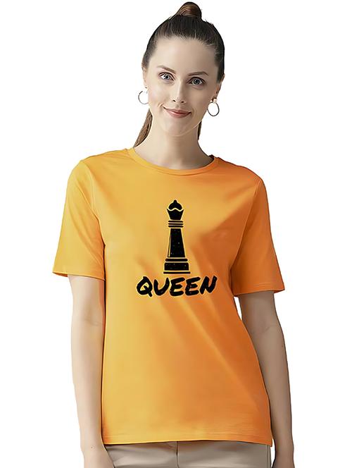 women front print short sleeve t-shirt - 21721583 -  Standard Image - 0