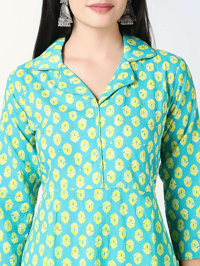 women three quarter sleeve kurta pant with dupatta set  - 21721710 -  Standard Image - 5