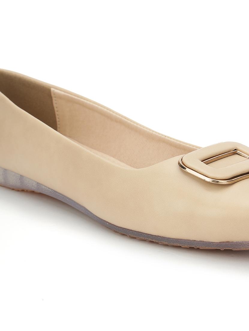 women nude slip on ballerina - 21721757 - Standard Image - 3