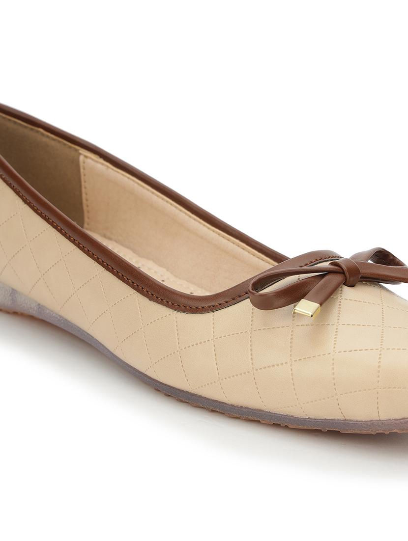 women nude slip on ballerina - 21721760 - Standard Image - 3