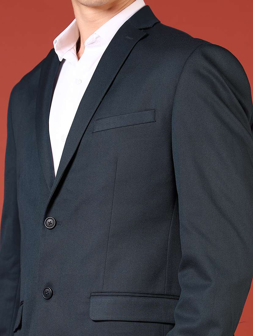 men long sleeves single breasted blazer - 21724076 - Standard Image - 3