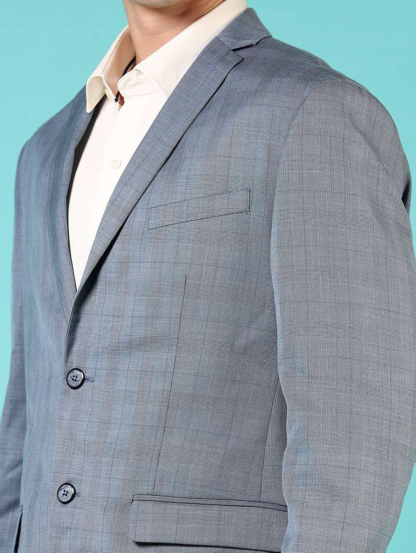 men long sleeves single breasted blazer - 21724079 - Standard Image - 3