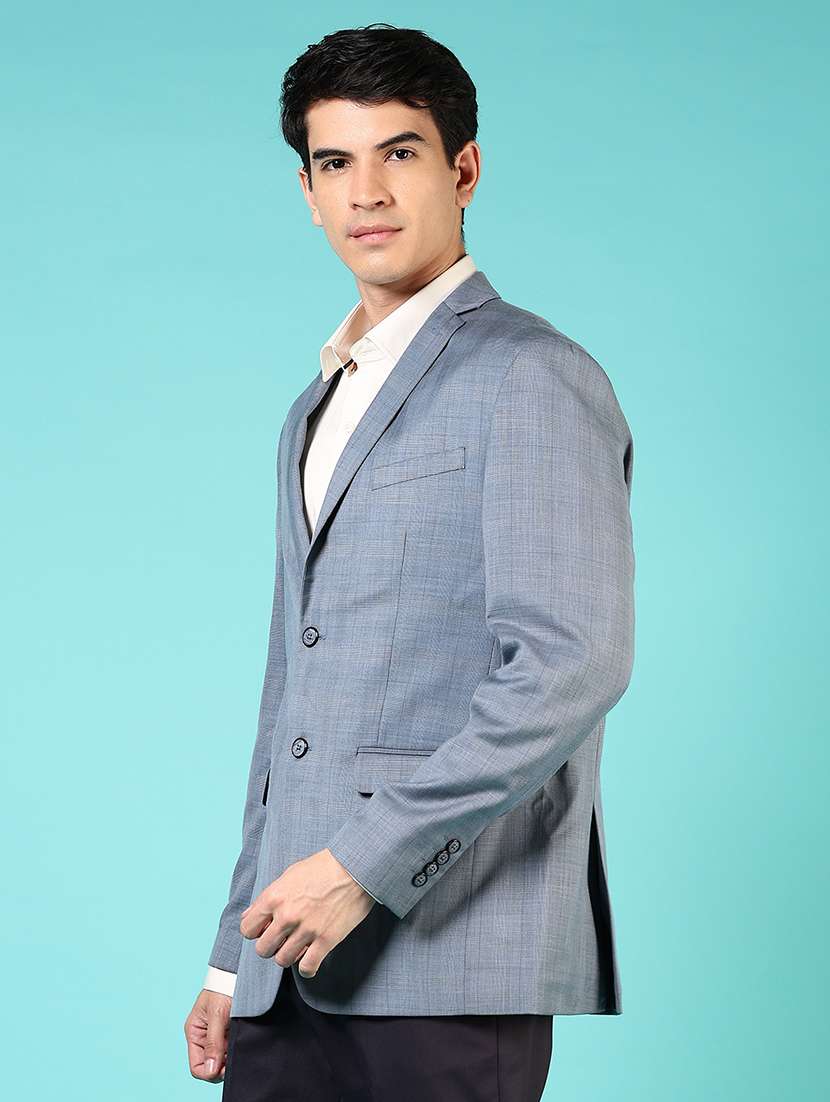 men long sleeves single breasted blazer - 21724079 - Standard Image - 5