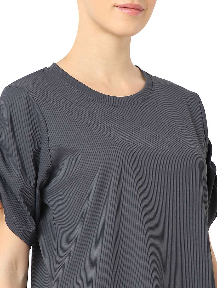 women solid nightwear pyjama set - 21724234 - Standard Image - 5