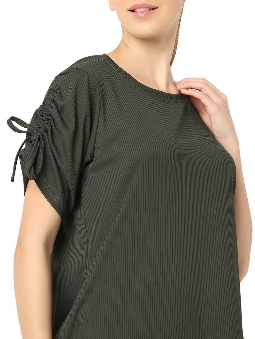 women solid nightwear pyjama set - 21724236 - Standard Image - 5