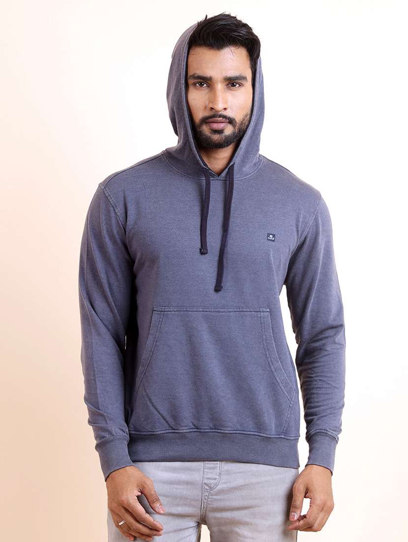 men long sleeves plain sweatshirt