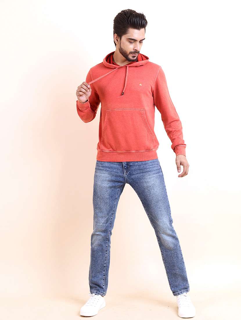 men long sleeves plain sweatshirt - 21724391 - Standard Image - 3