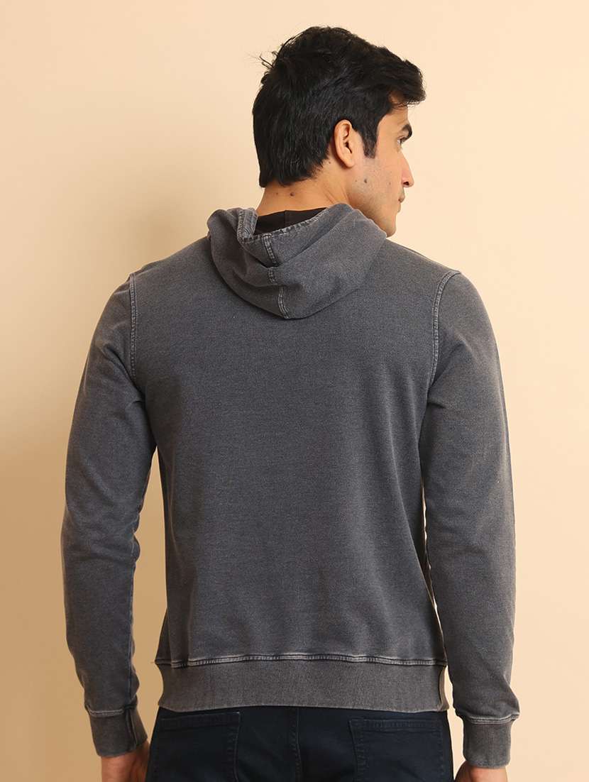 men long sleeves plain sweatshirt - 21724392 -  Standard Image - 3