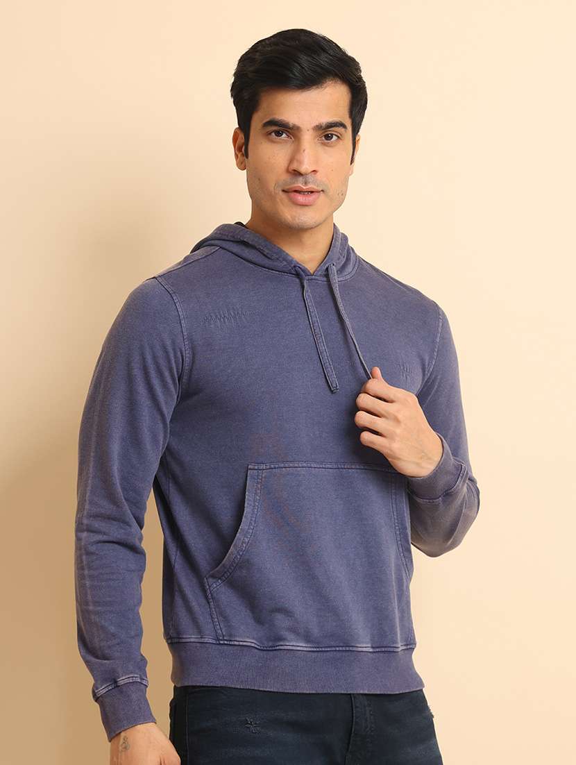 men long sleeves plain sweatshirt