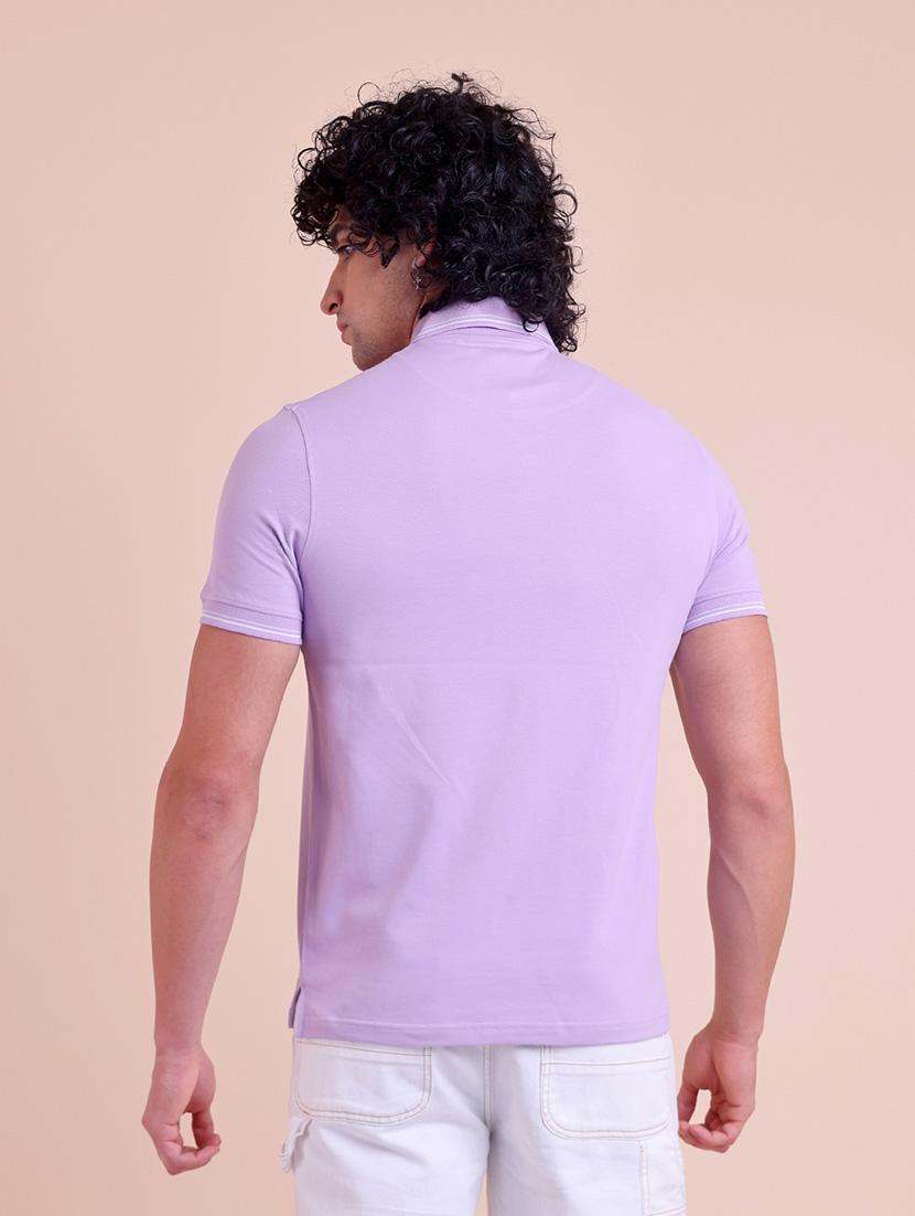 men short sleeves plain polo t-shirt - 21724484 - Standard Image - 3