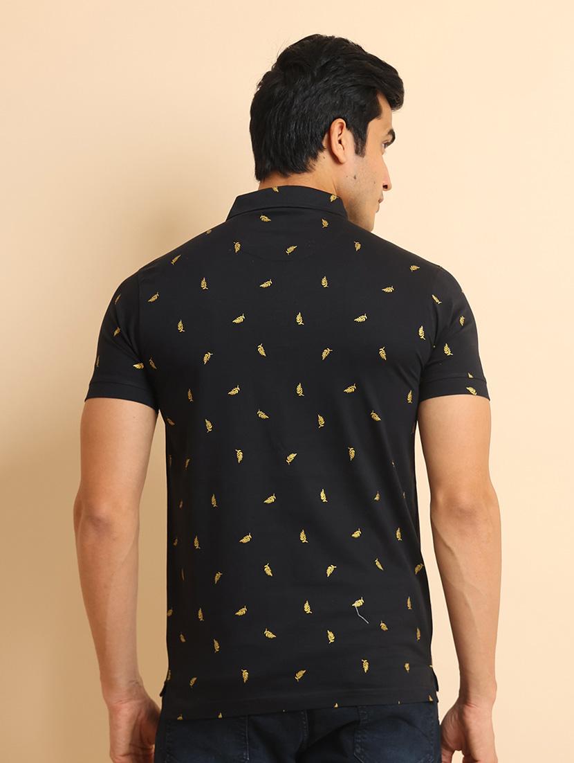 men short sleeves printed polo t-shirt - 21724538 - Standard Image - 3