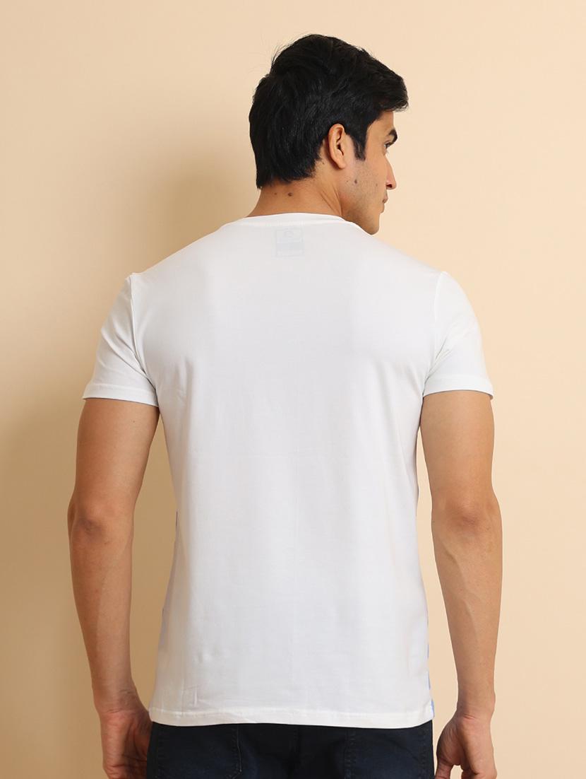 men short sleeves striped t-shirt - 21724547 - Standard Image - 3