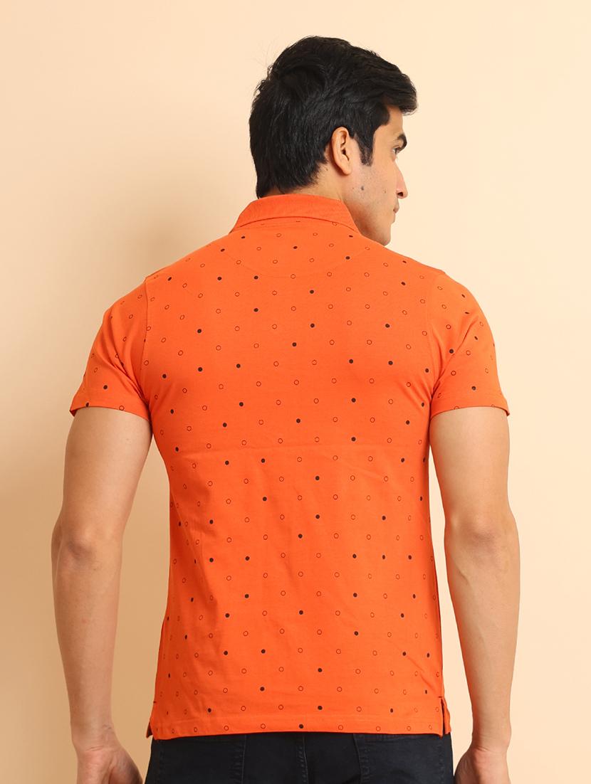men short sleeves printed polo t-shirt - 21724590 - Standard Image - 3