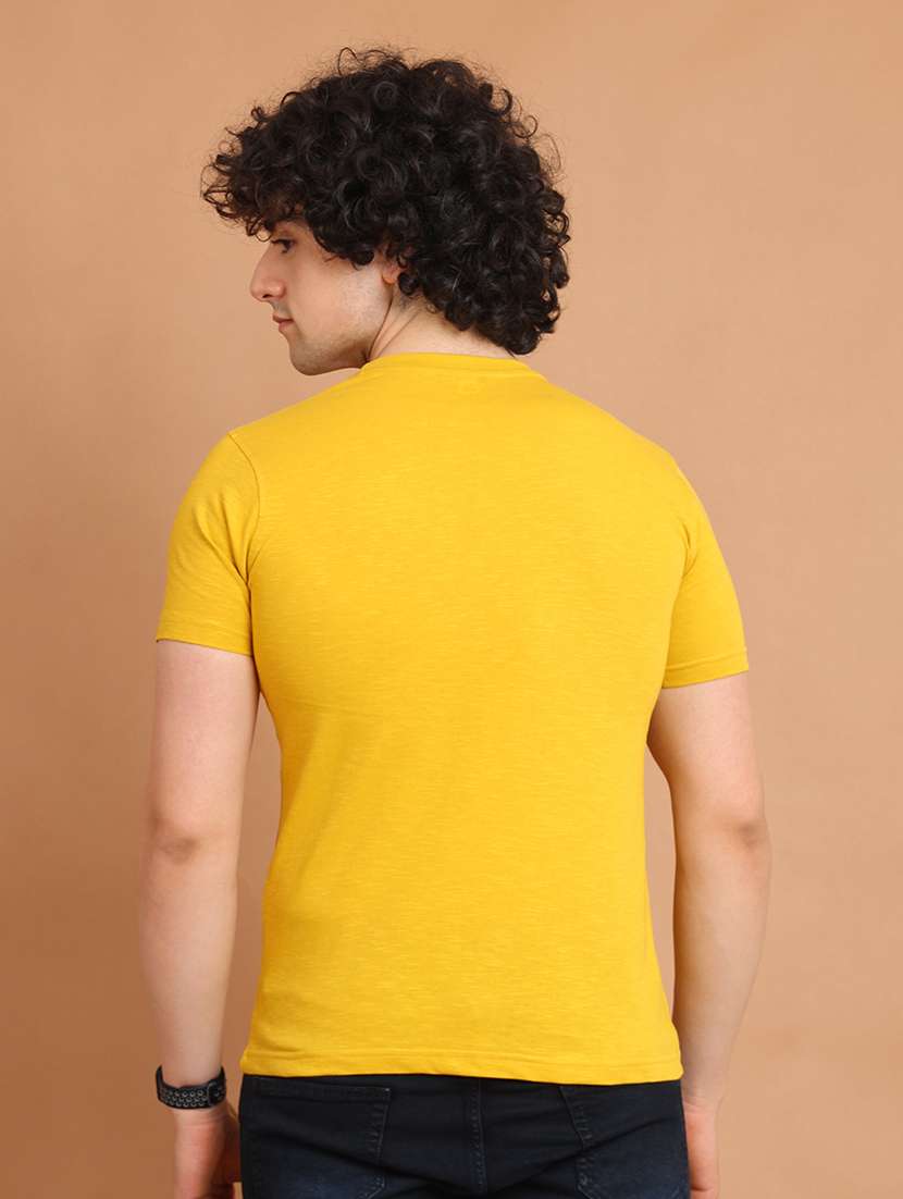 men short sleeves plain t-shirt - 21724727 -  Standard Image - 3