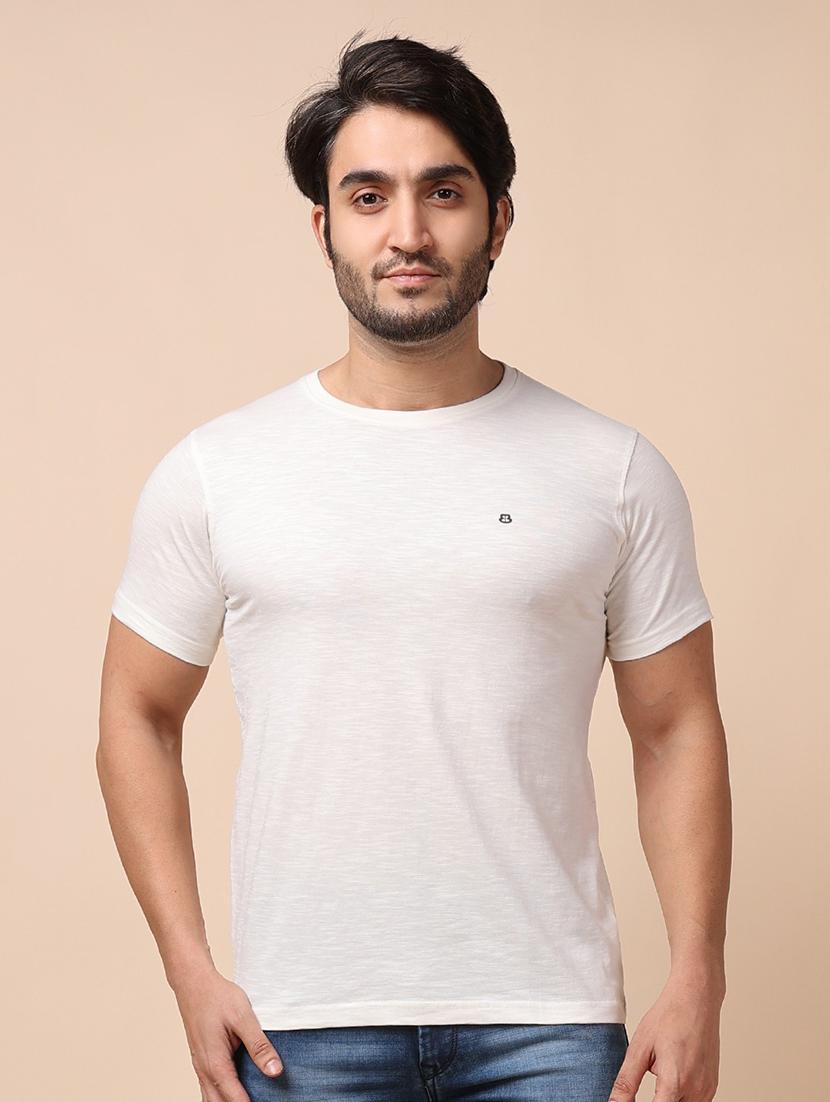 men short sleeves plain t-shirt - 21724732 -  Zoom Image - 0