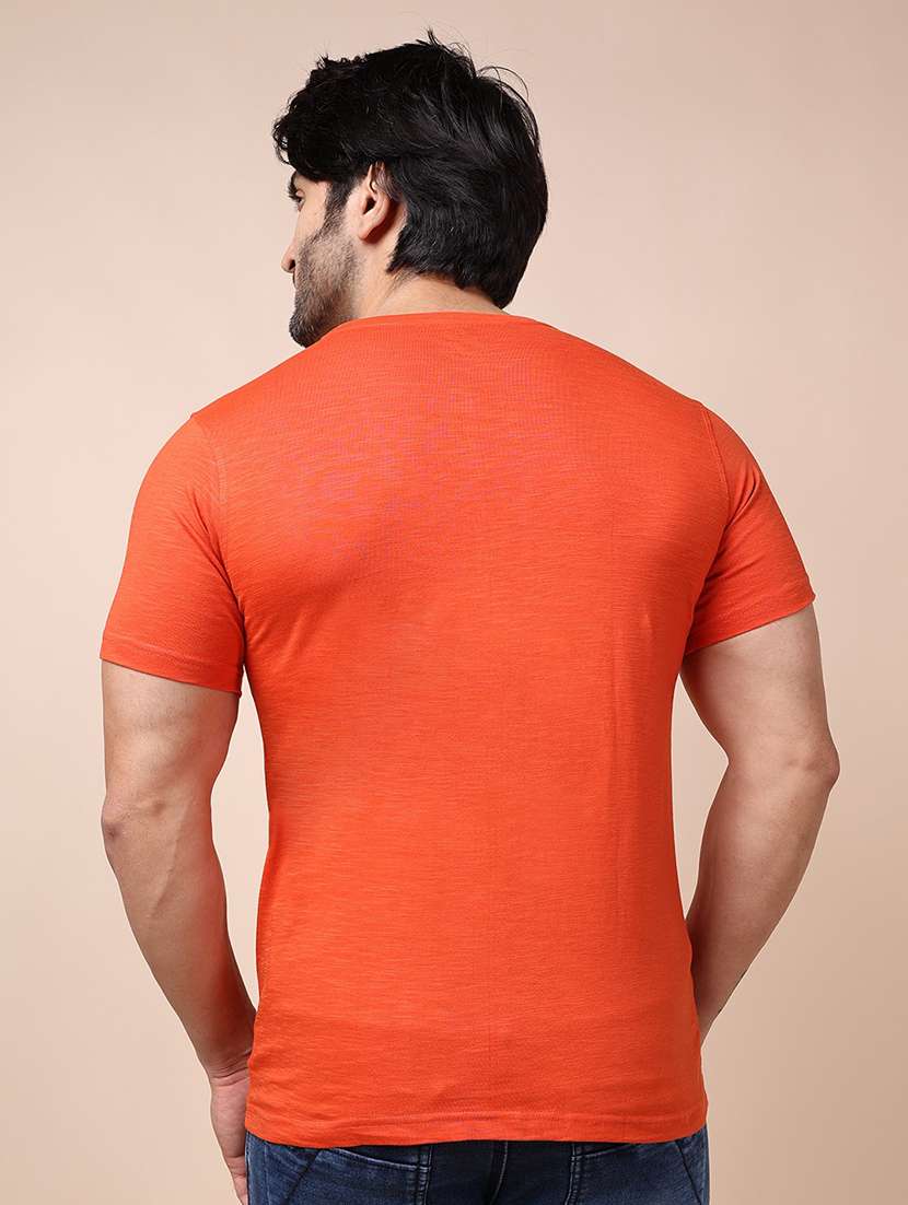 men short sleeves plain t-shirt - 21724733 - Standard Image - 3