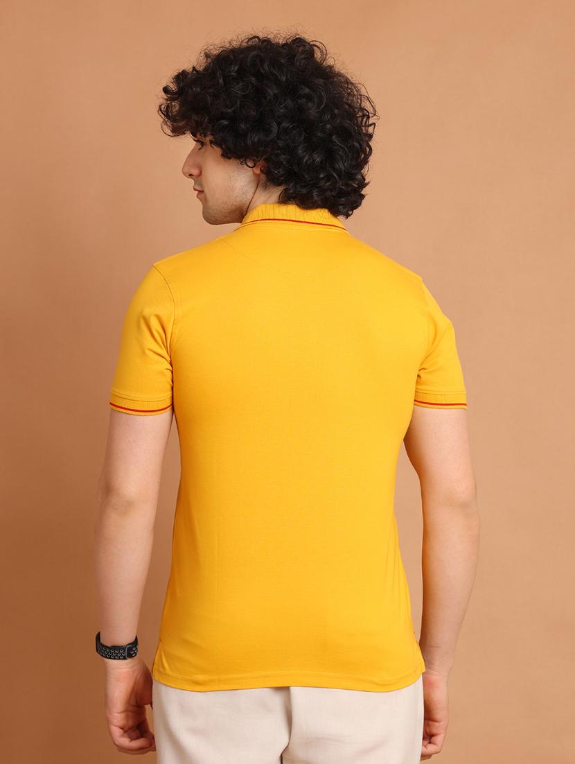 men short sleeves plain polo t-shirt - 21724742 - Standard Image - 3
