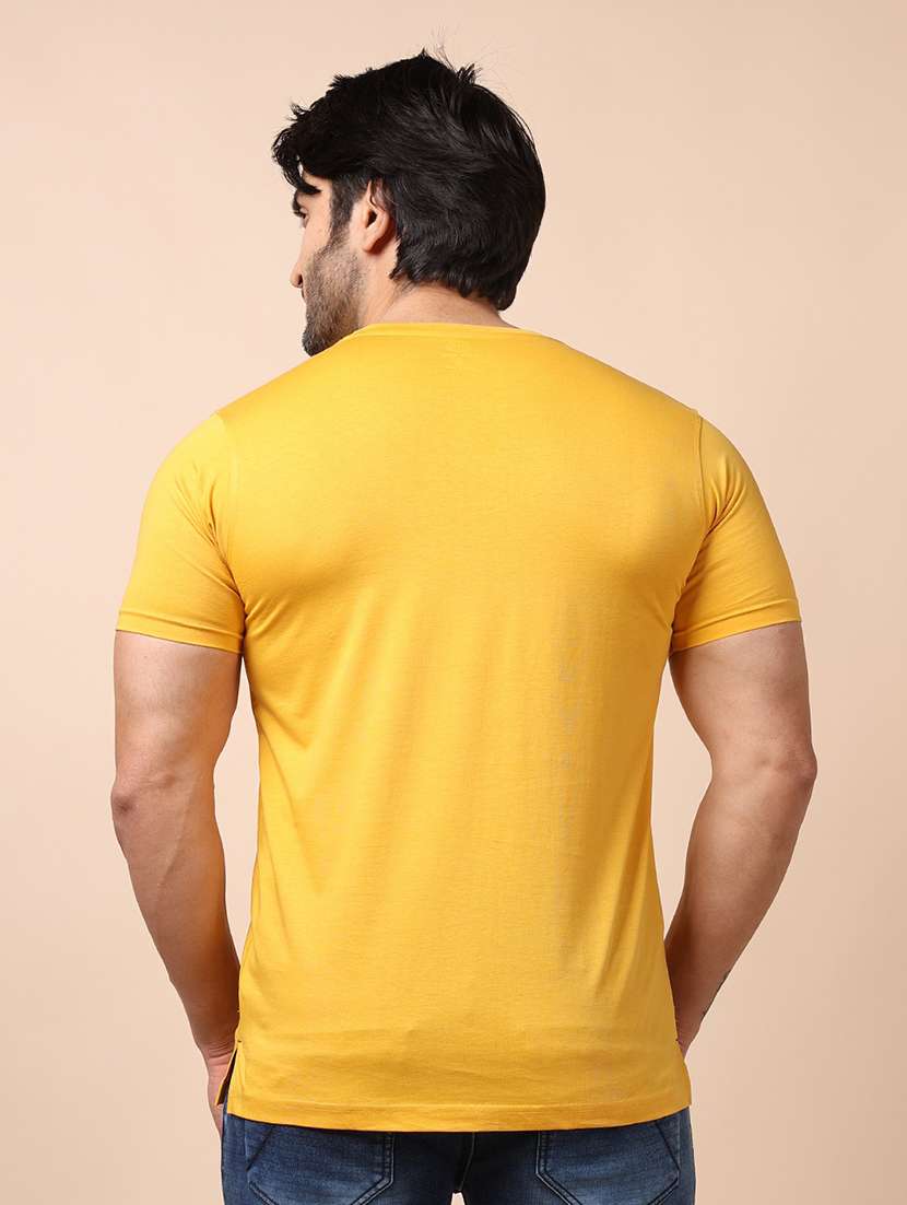 men short sleeves plain t-shirt - 21724765 -  Standard Image - 3