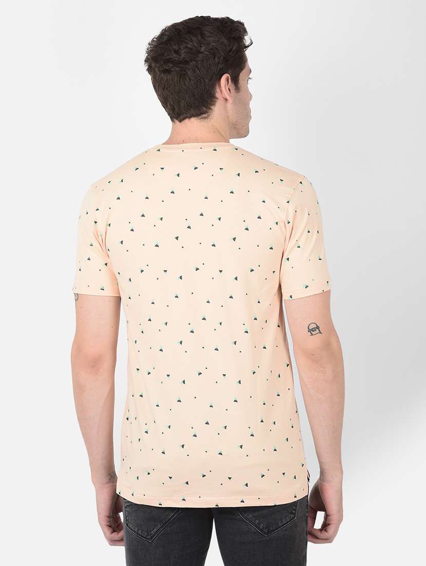 men printed short sleeves t-shirt - 21724778 -  Standard Image - 3