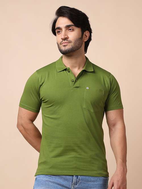 men short sleeves plain polo t-shirt - 21724791 - Standard Image - 0
